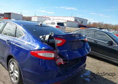 2016 Ford Fusion Se from USA, damaged, VIN 3FA6P0HD2GR275222